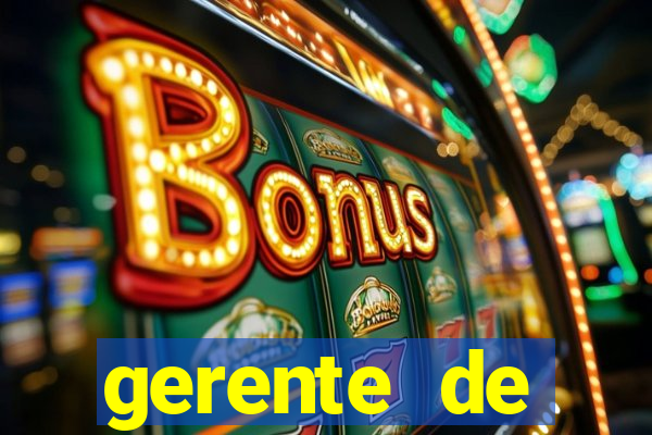 gerente de plataforma slots